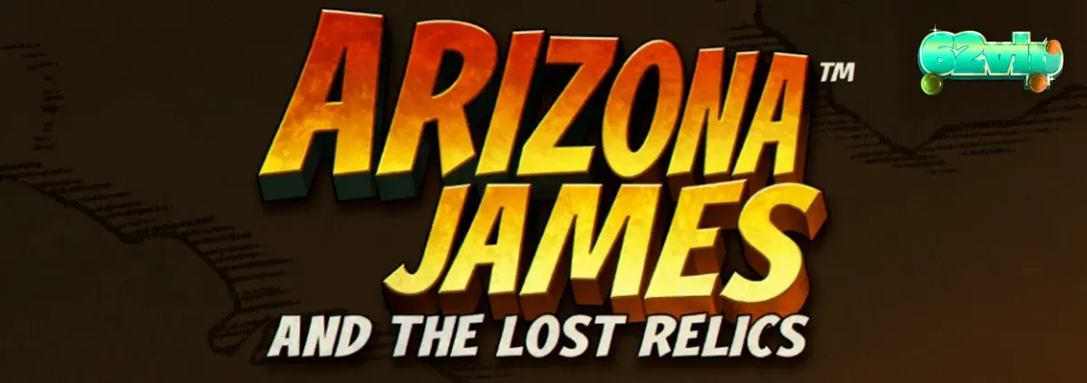 Pemandangan atmosferik dari slot Arizona James and the Lost Relics dengan latar belakang kuil kuno.